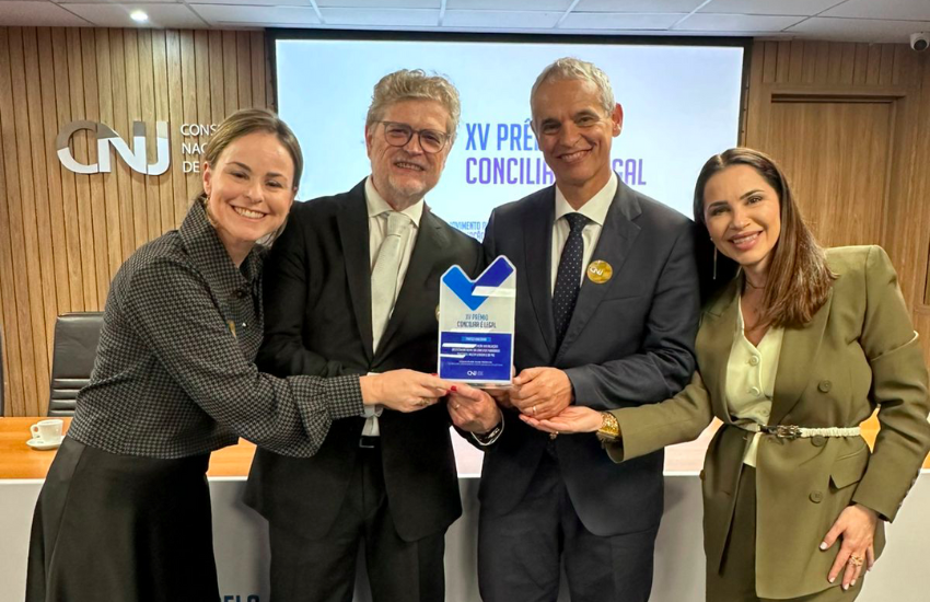 TJPR recebe premiação na XV edição do Prêmio Conciliar é Legal do CNJ